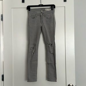 Rag & Bone for Intermix Distressed Skinny Jeans